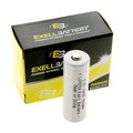 Exell Battery LiFePO4 Lithium Phosphate 3.2V 400mAh 14430 Rechargeable Battery EB-LFP-14430-400